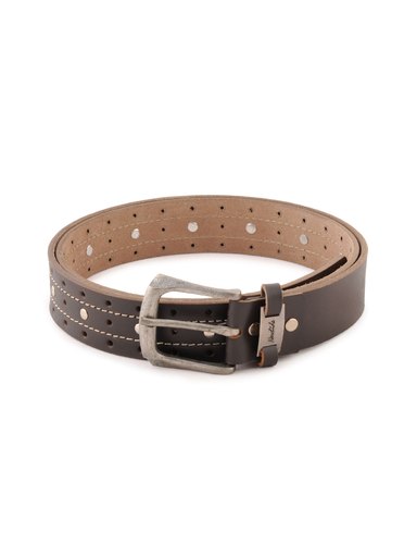 New Hide Men Solid Brown Belts