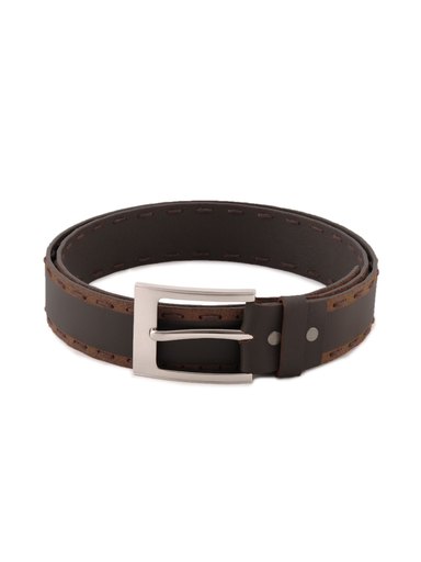 New Hide Men Solid Brown Belts